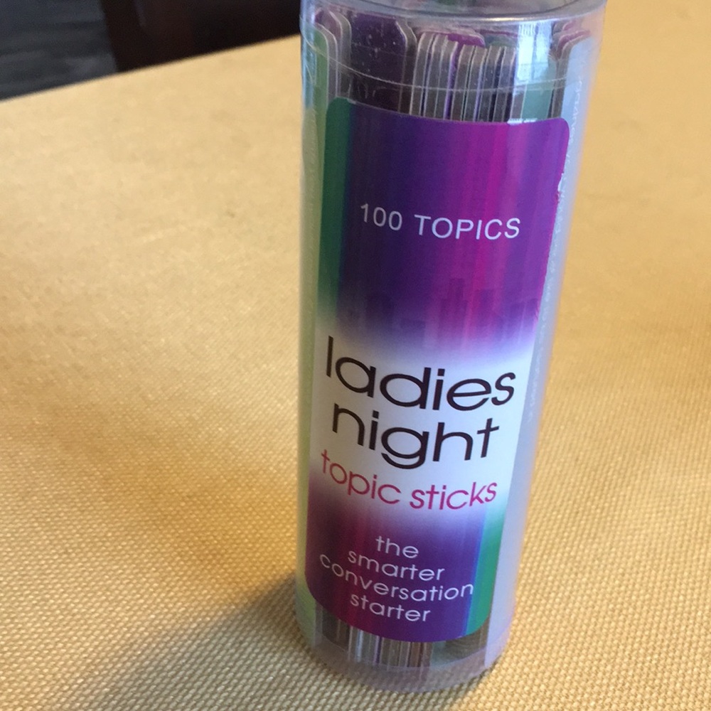 Ladies night topic sticks